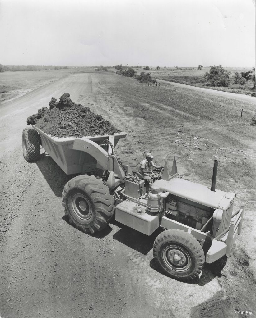 1950c Lewisville Dam construction