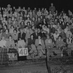 1954c LHS football game stands