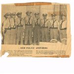 1960s new police uniforms – clipping