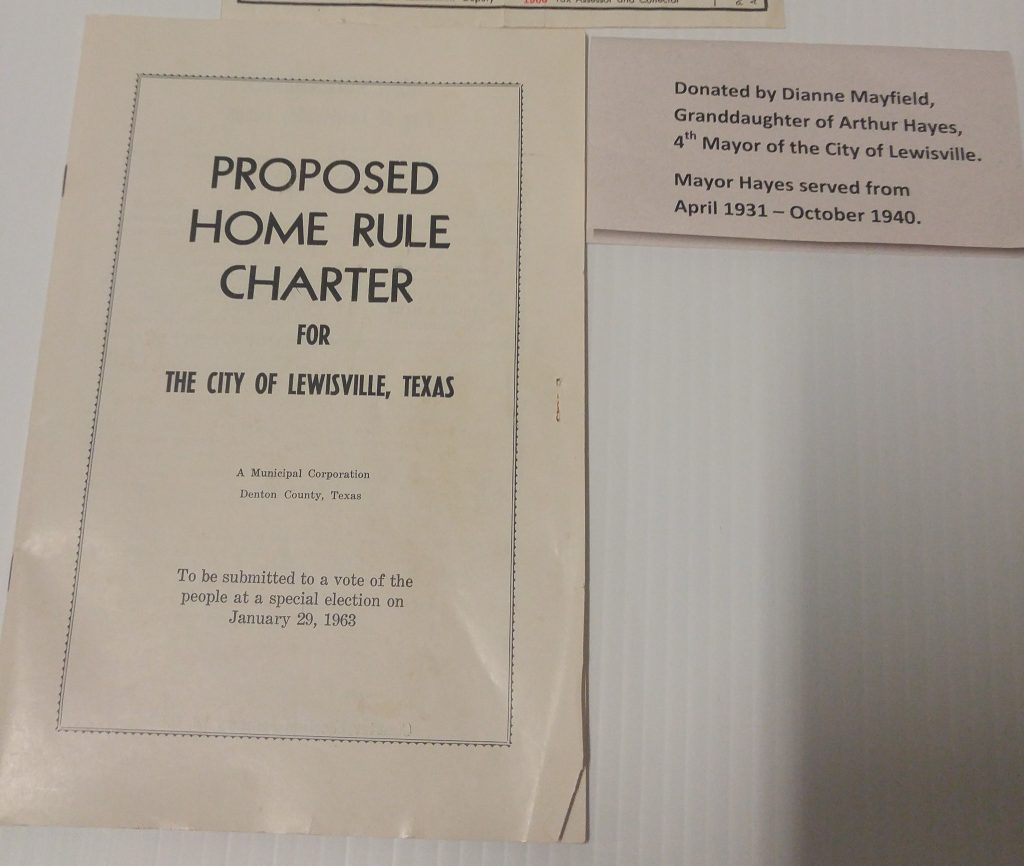 1963 Booklet - Proposed Home Rule Charter