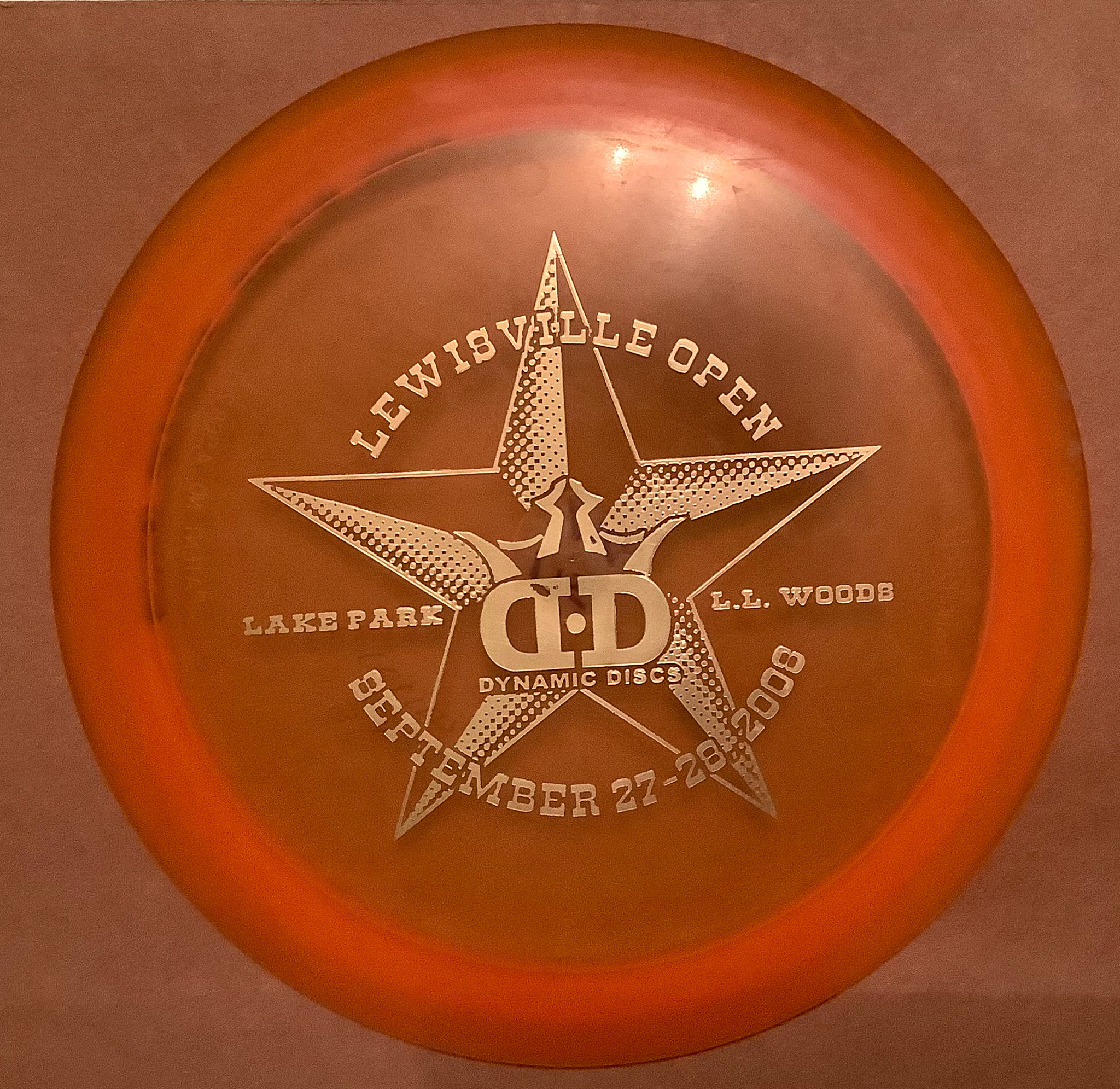 2008 – Disc Golf – Disc From Lewisville Open