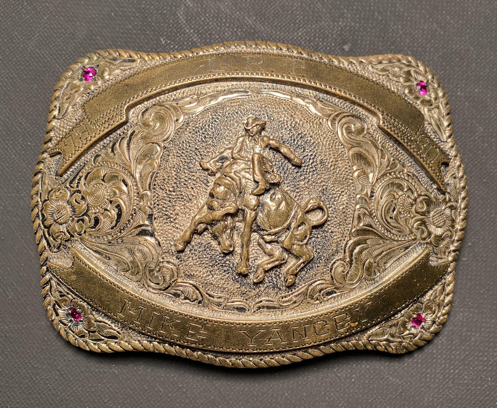 1980 Belt Buckle – Lewisville Rodeo Team