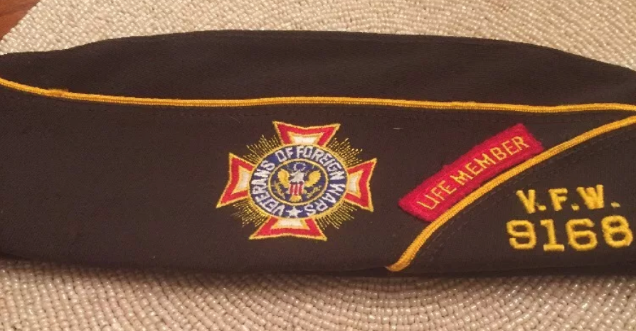 1972 Hat - VFW #9168 Lifetime Member