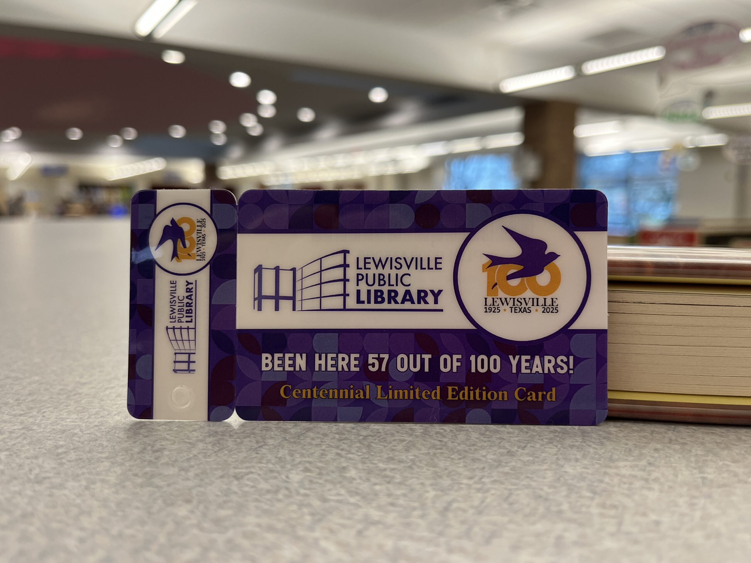 CENTENNIAL LIBRARY CARD